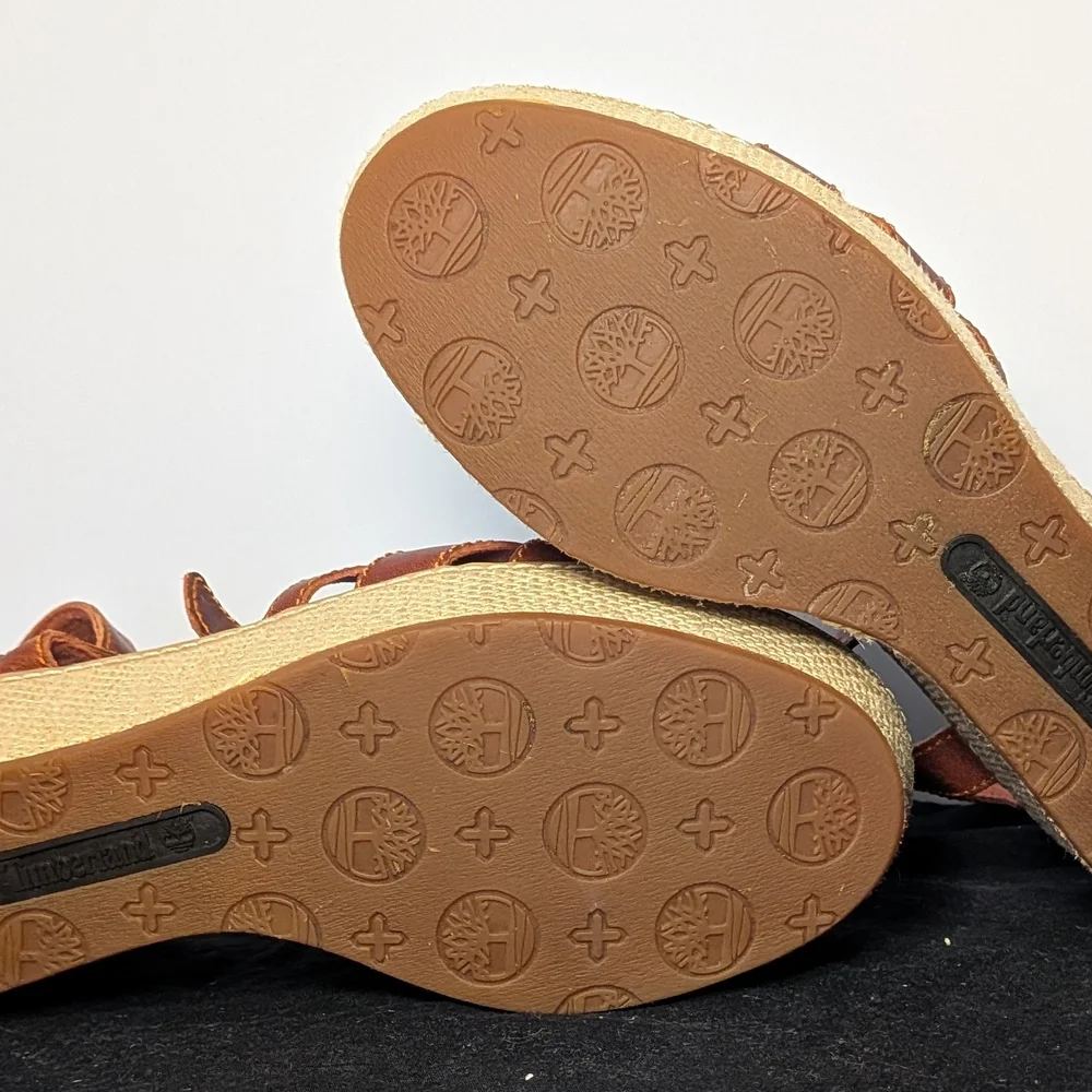Brown Wedge Sandals